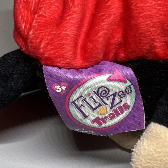 2 Flip Zee Trolls Girls Rainbow Galore Lola 18" Plush Doll Jay Play Reversible - Picture 5 of 6